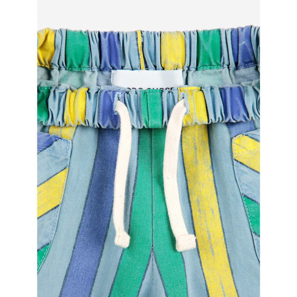 Køb Bobo Choses Lys Blue Multicolor Stripes Denim Bukser
