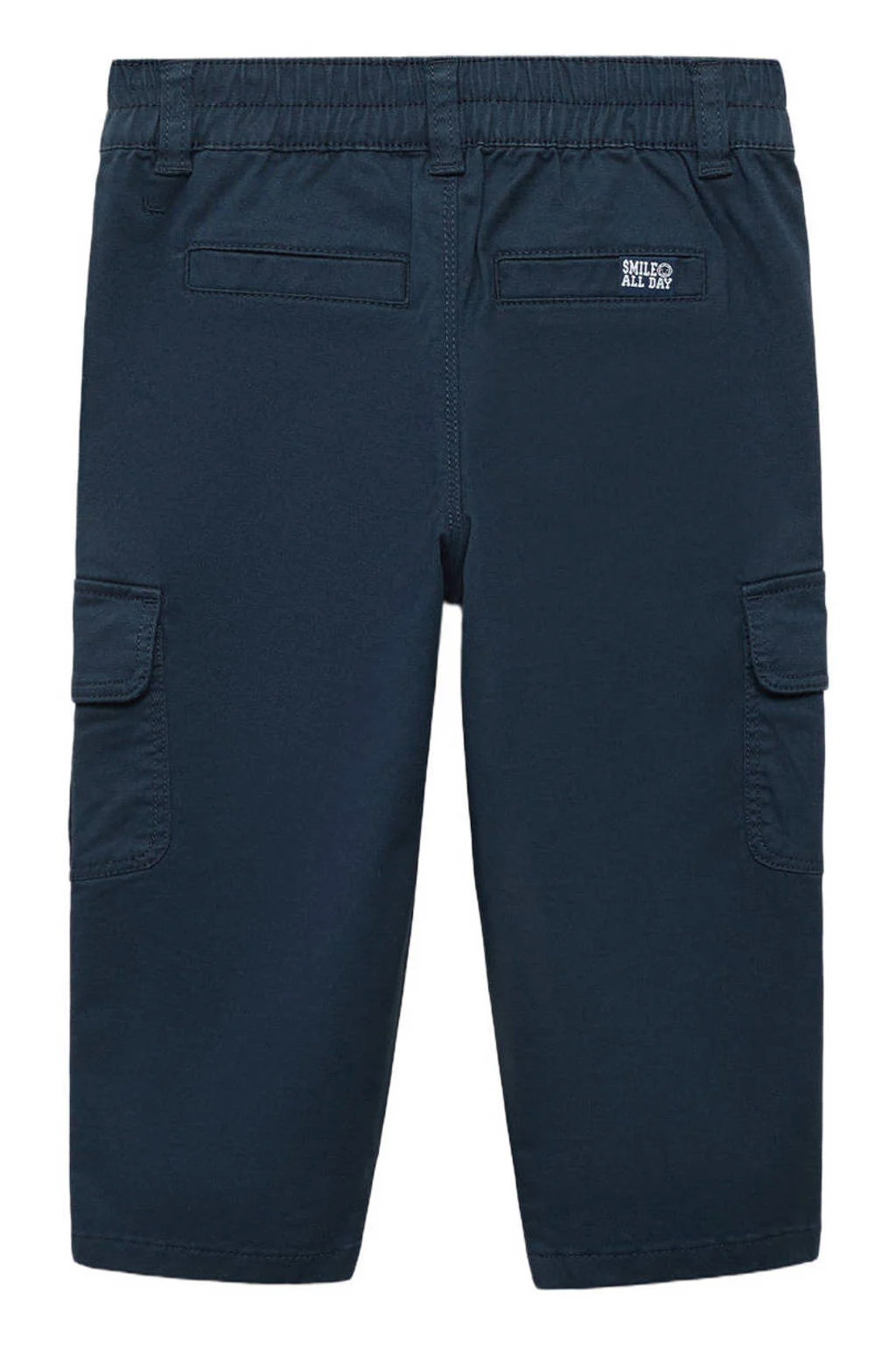 Mango Kids regular cargo broek marine