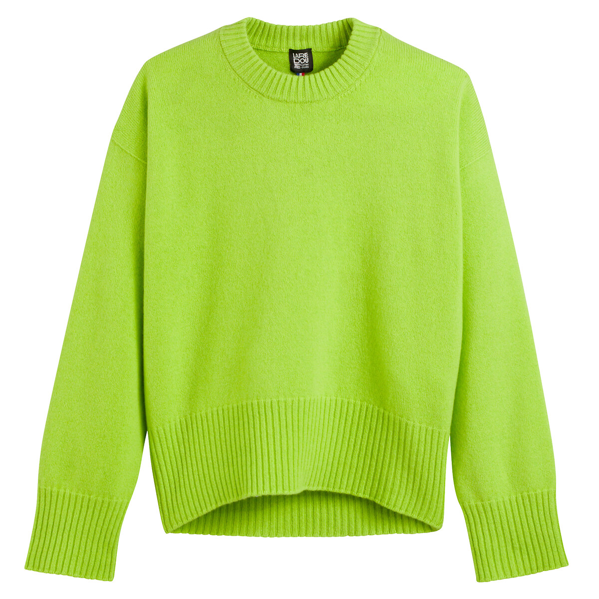 COLEÇÕES LA REDOUTE<br>Trui em lã e cashmere, fabricado na França
