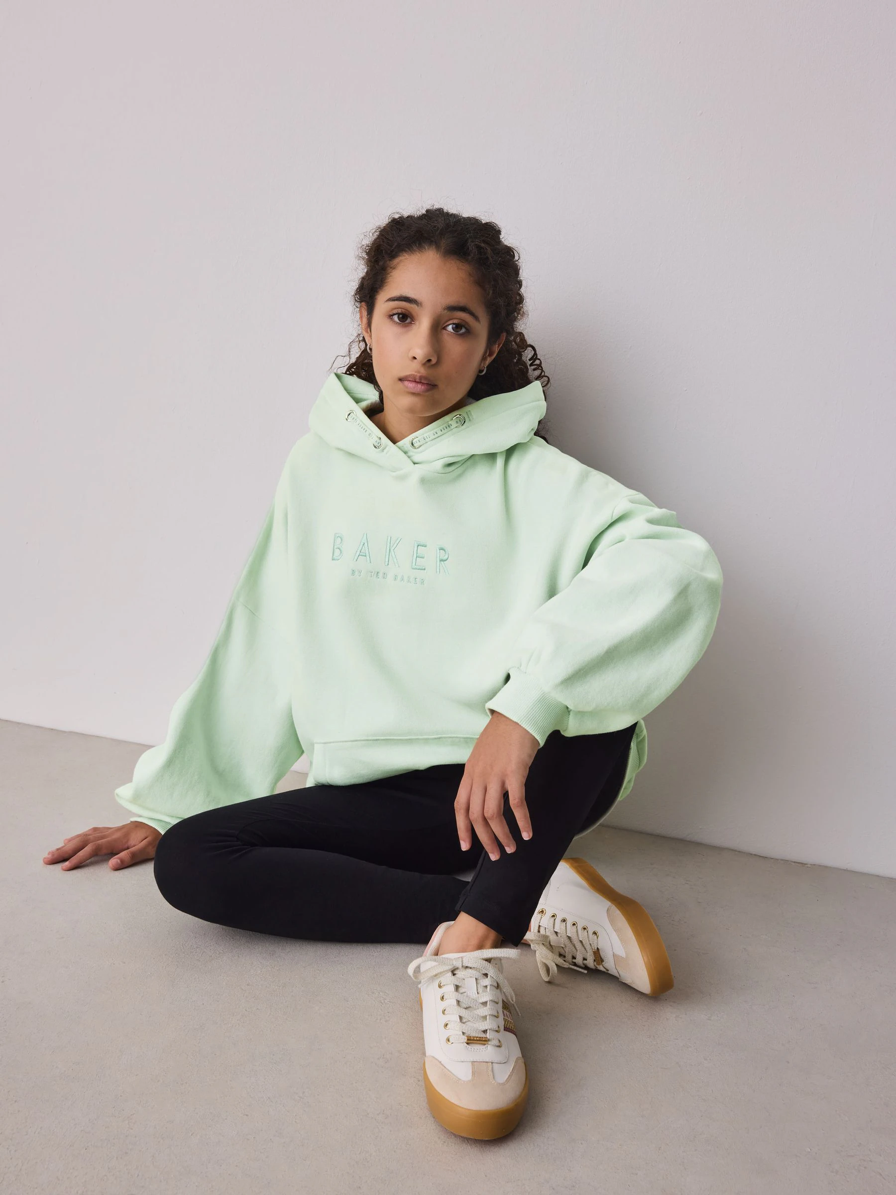 Baker by Ted Baker oversized hoodie met print op de rug