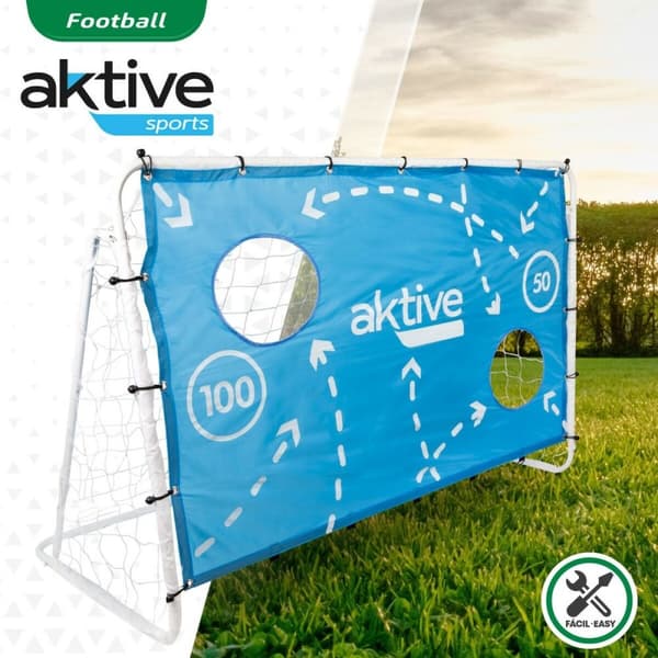 Fotballmål Aktive 182 x 91 x 122 cm