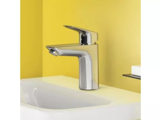 Robinet mitigeur lavabo HANSGROHE Logis, économie d'eau & d'énergie, 100 cm