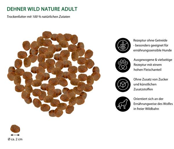 Dehner Wild Nature Trockenfutter für Hunde