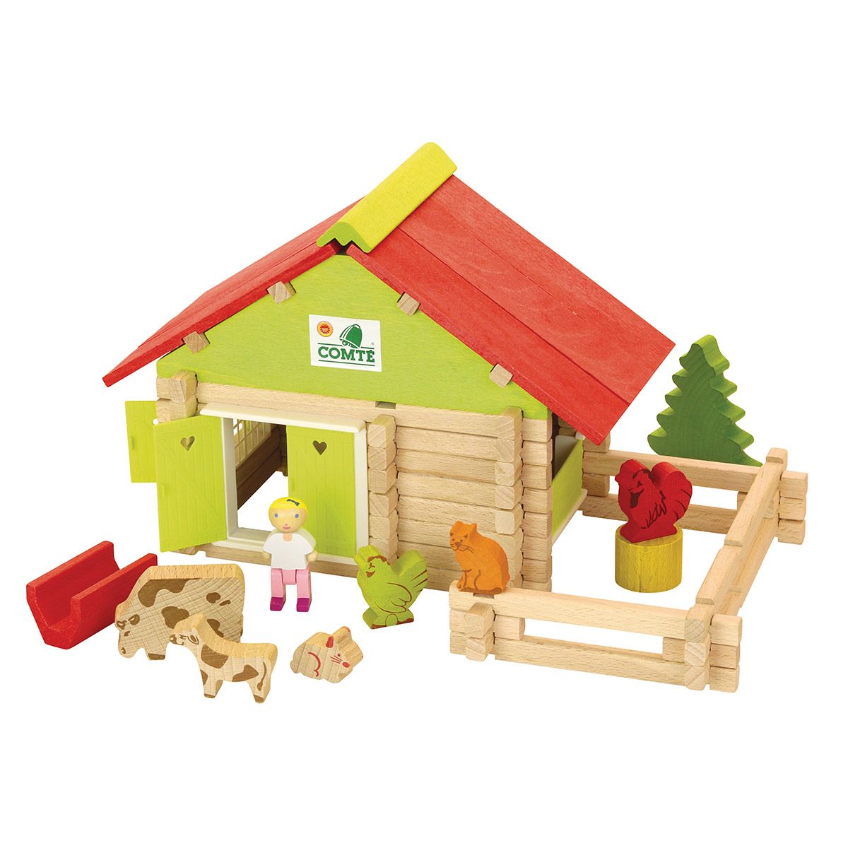 Ferme avec animaux - 100 pièces