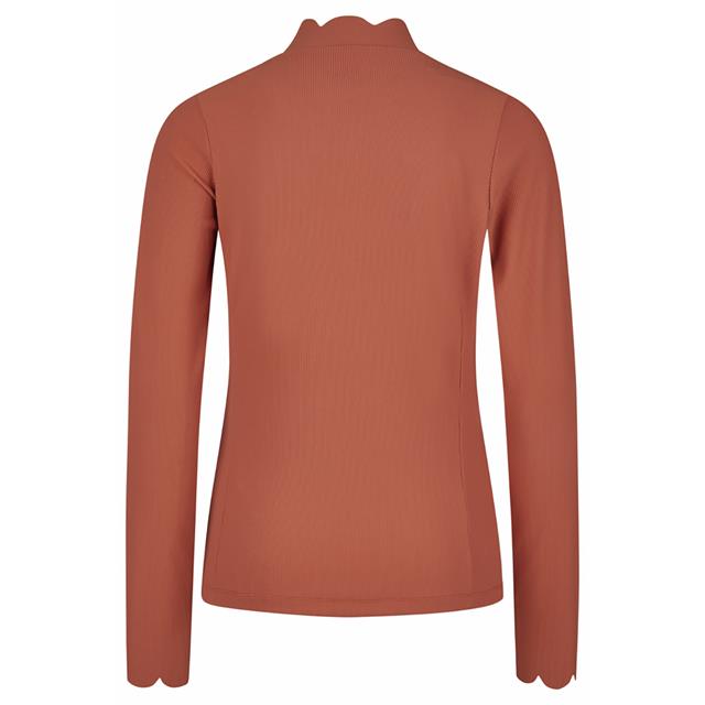 Shirt Pikeur Selection Rib Donkeroranje
