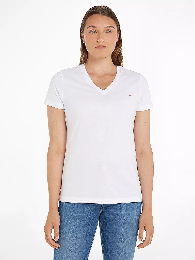 TOMMY HILFIGER T-Shirt  weiss