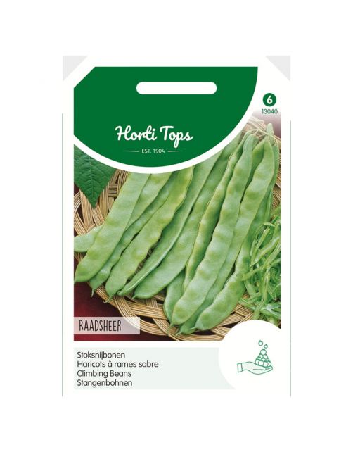 Hortitops Stoksnijbonen Raadsheer - Type Veense - Groentezaden - 100 g