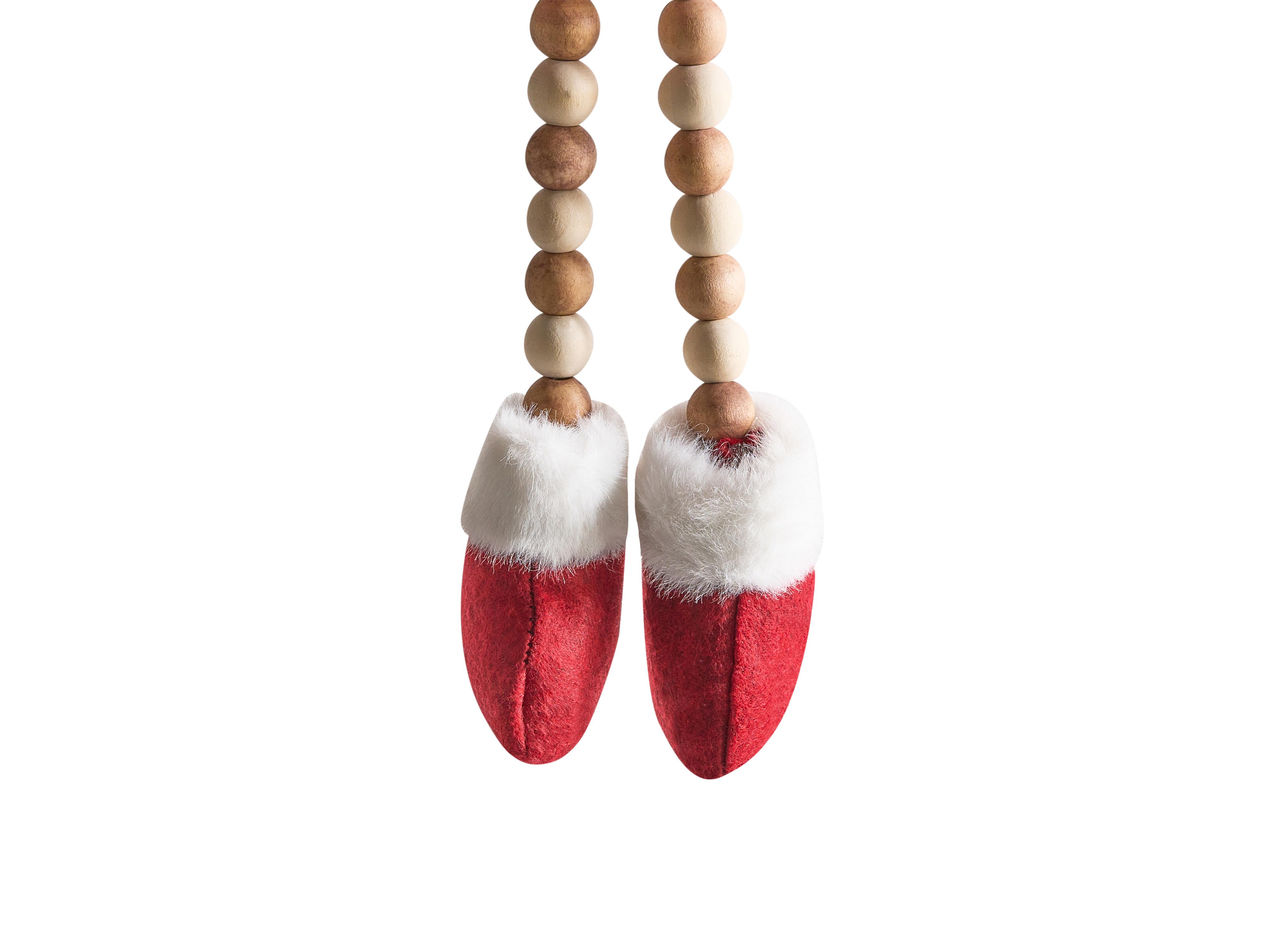 Set van 2 kerstdecoraties GEITSJOEN Rendier 55/58 cm Meerkleurig