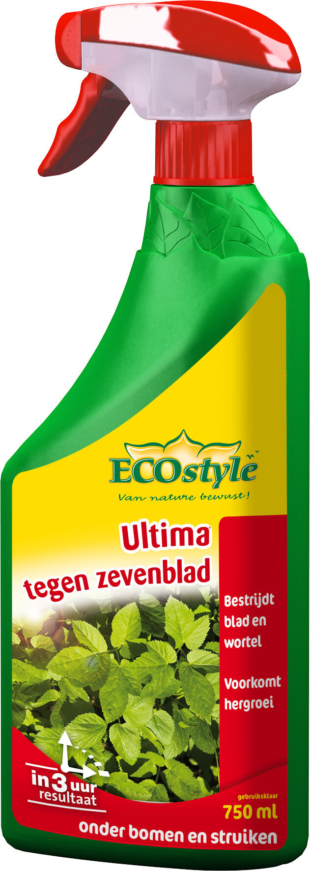 ECOstyle Ultima tegen zevenblad gebruiksklaar - Onkruidbestrijder - 750 Milliliter