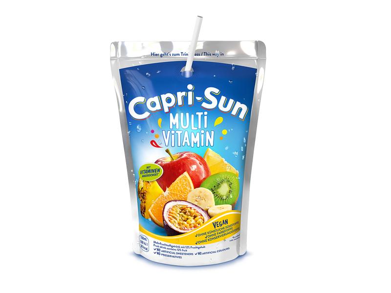 Capri-Sun Säfte Multivitamin 10 x 0.2 l Fruchtsaft-Mix im praktischen Trink-Pack