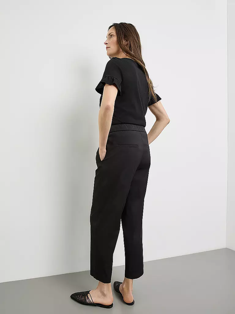 GERRY WEBER Businesshose schwarz