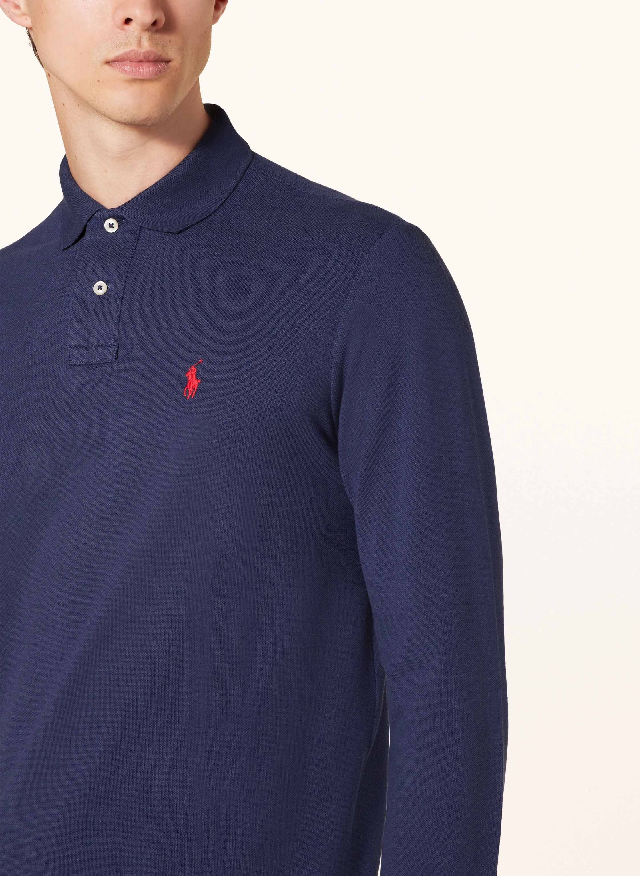 POLO RALPH LAUREN Piqué-Poloshirt Custom Slim Fit