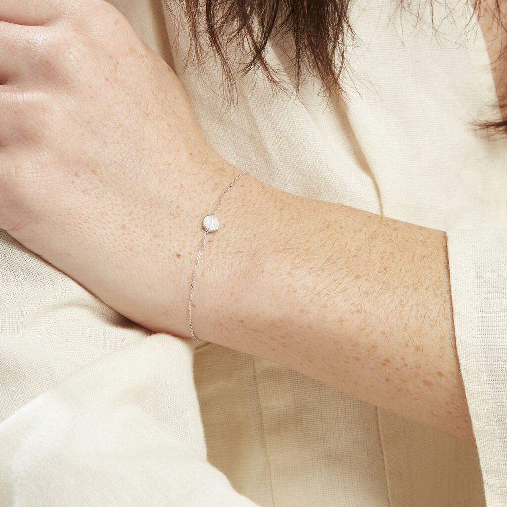 Bracelet Eryne Or Blanc