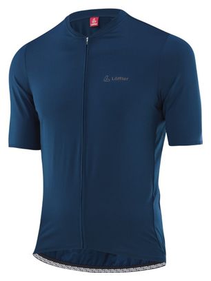 Maillot de cyclisme Loeffler Maillot de vélo M manches courtes FZ Clear Hotbond - Bleu
