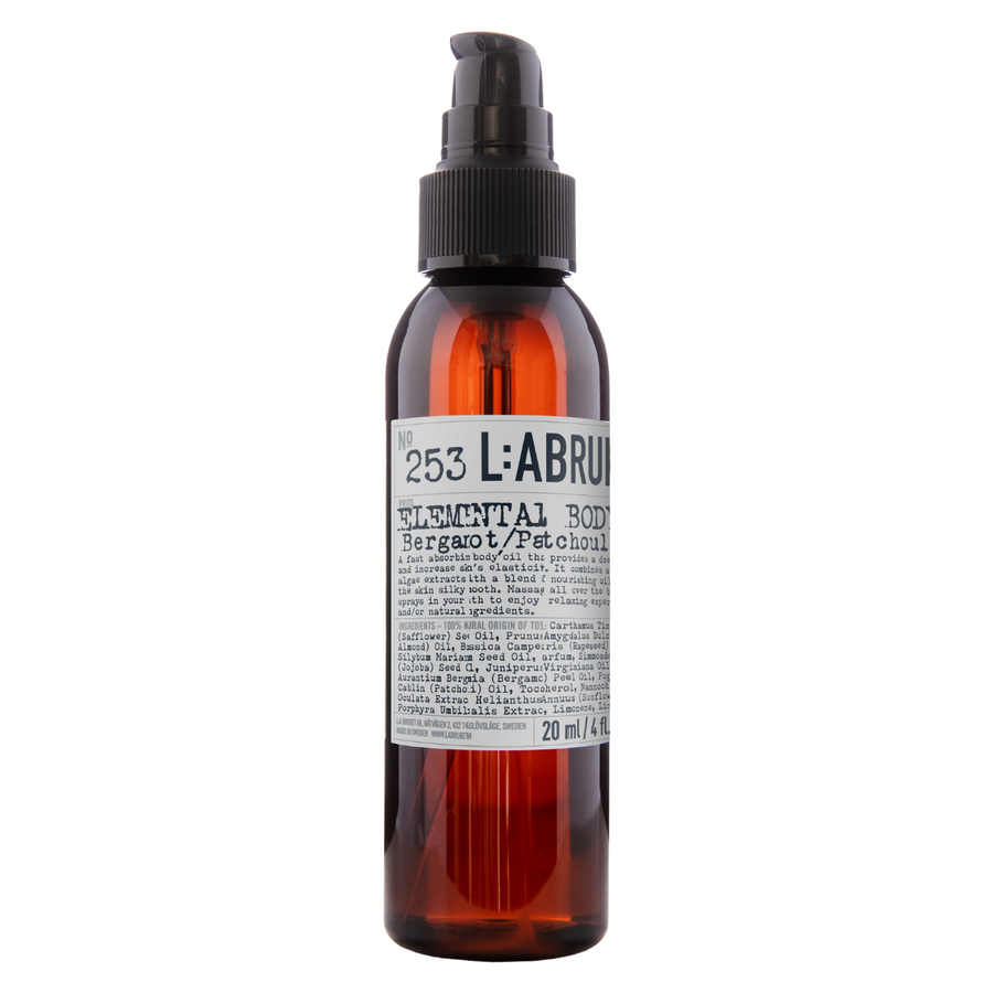 253 Elemental Body Oil Bergamot Patchouli