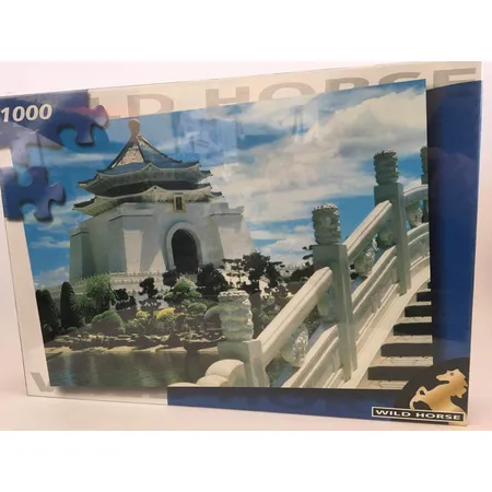 Wild Horse Puzzle MotivChiang Kai Shek memorial Taipei City 1000 Teile