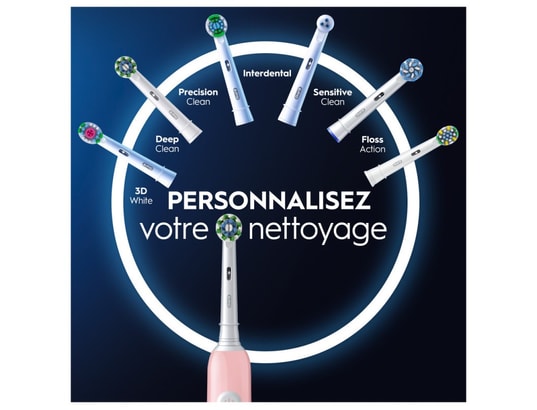 ORAL B - Oral-b pro series 1 brosse à dents électrique rose