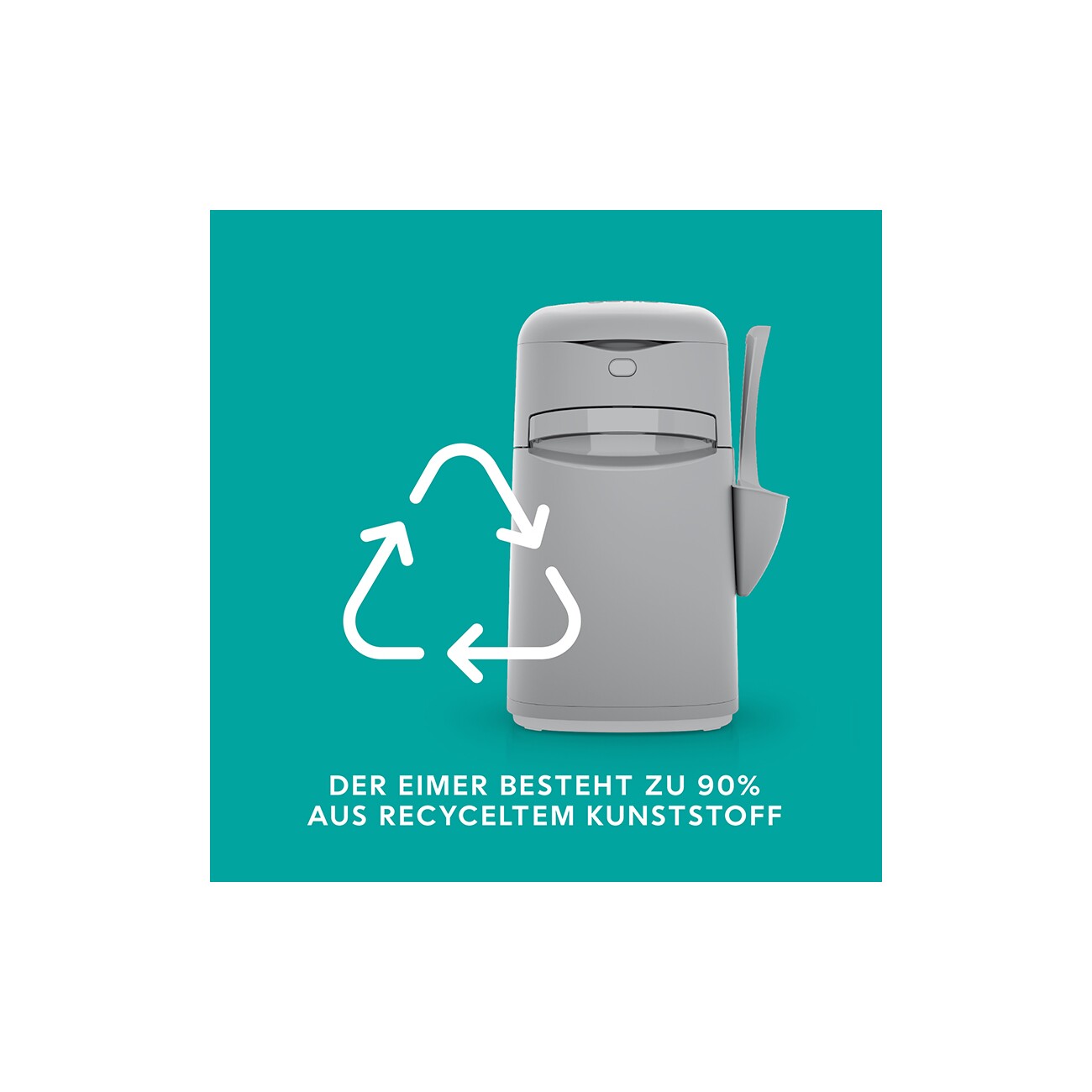 LitterLocker by Litter Genie EasyRoll Katzenstreu-Entsorgungseimer inkl. 3-Monats-Kassette