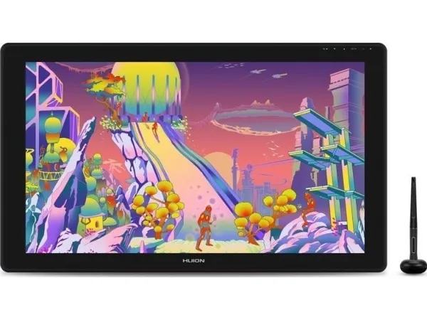 HUION Kamvas 24 Plus graphic tablet 5080 lpi 526 85 x 296 35 mm USB-C Black