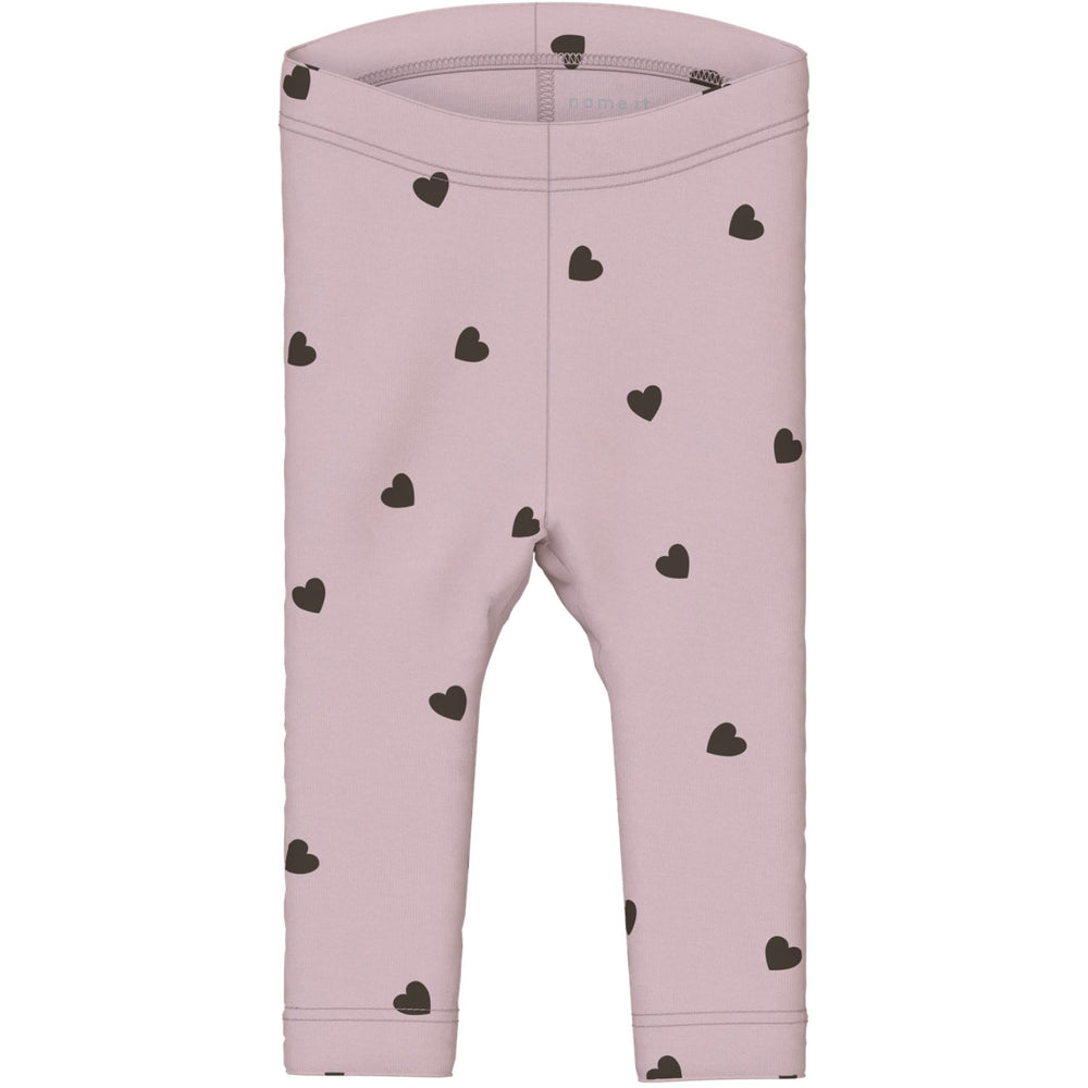 Køb Name It Burnished Lilac Nbfkheart Leggings