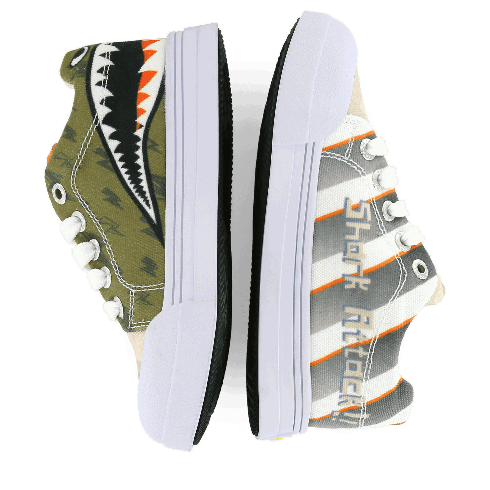 Go Bananas sneaker veters - Haai Canvas | Sale