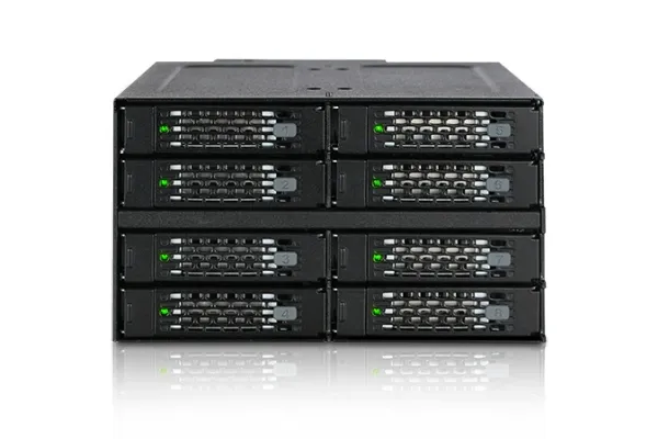 ICY Dock ToughArmor MB508SP-B - Hus til lagringsenhed - 2.5