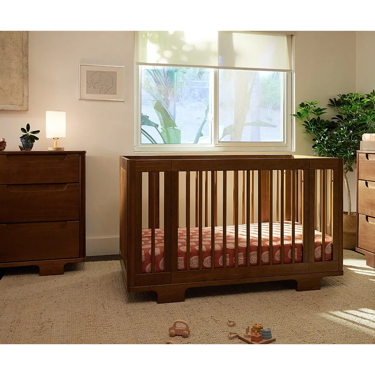 Babyletto Couchette Convertible 8 en 1 Yuzu - Noyer
