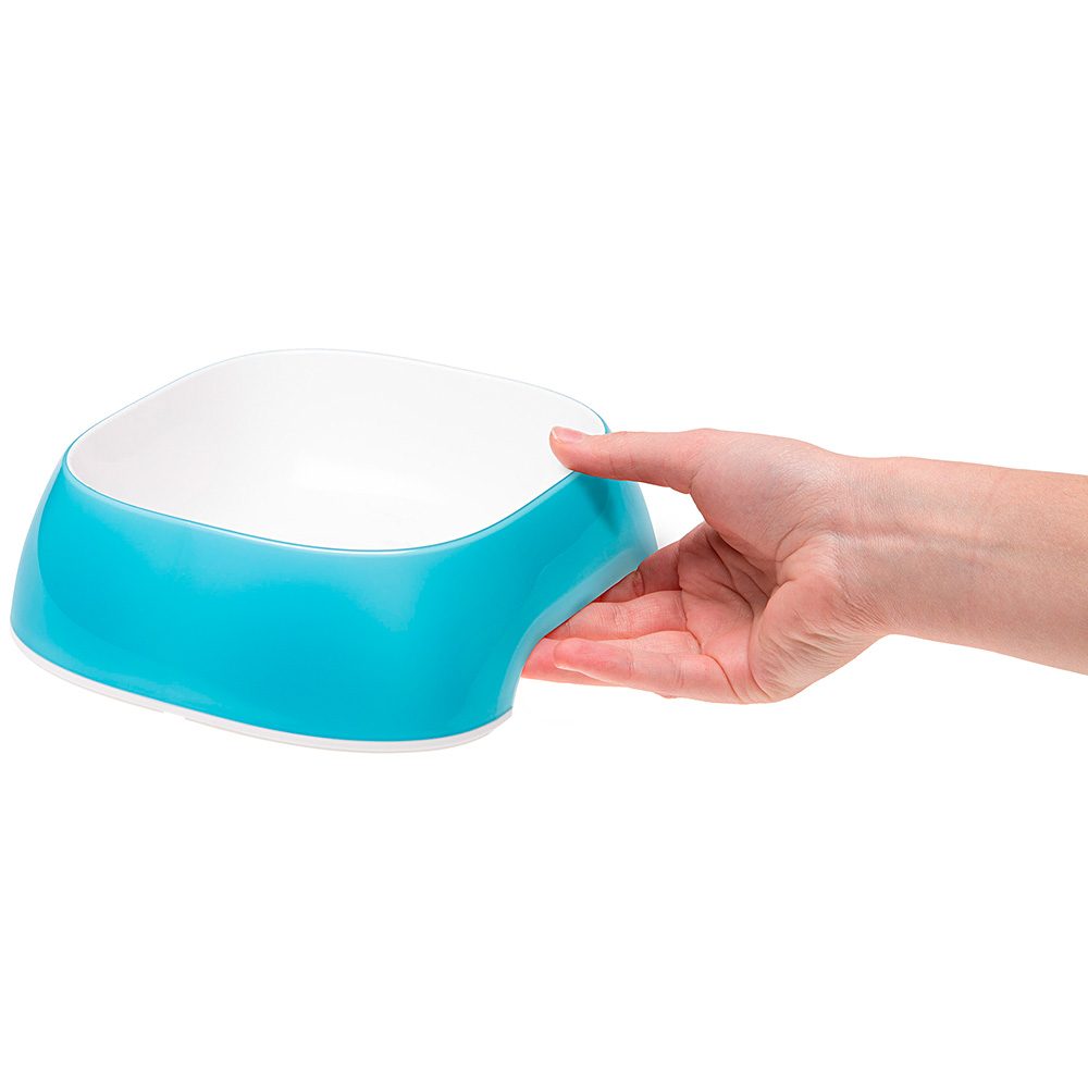 Écuelle glam large plastique chiens chats différentes mesures couleurs mode pratique