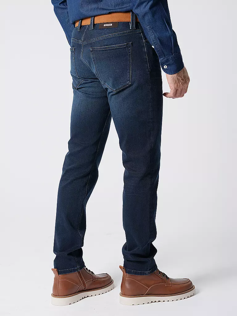 ALBERTO Jeans Straight Fit PIPE  dunkelblau
