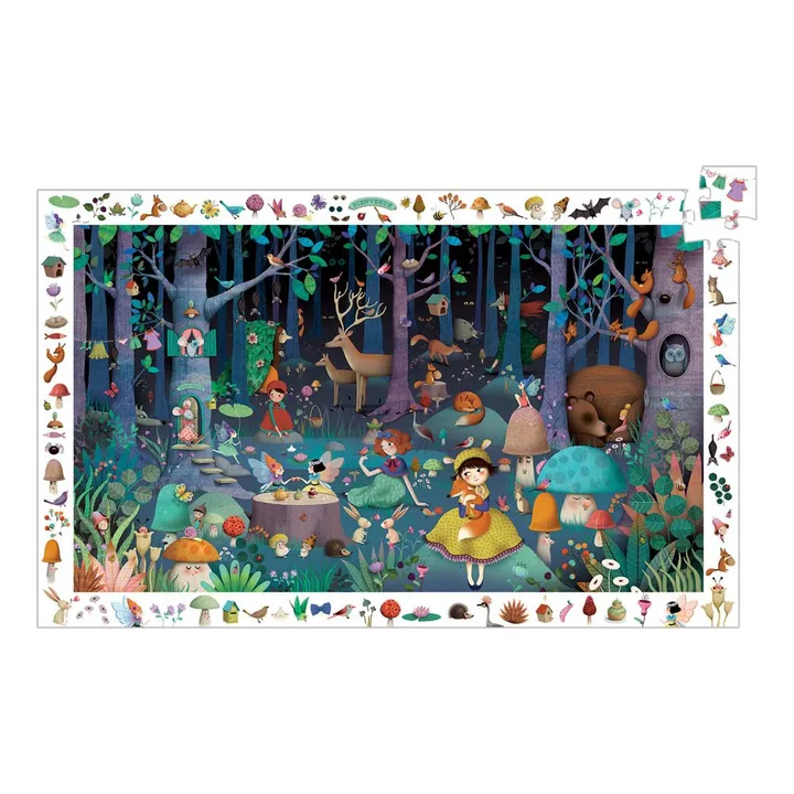 Djeco Puzzle La forêt enchantée - 100 pièces