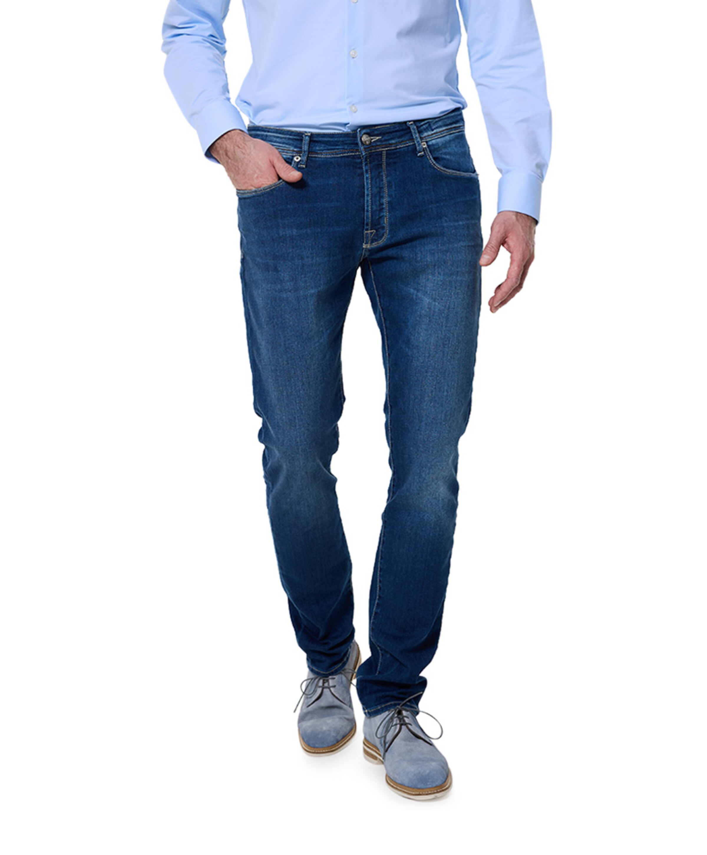 Atelier Noterman heren jeans blauw