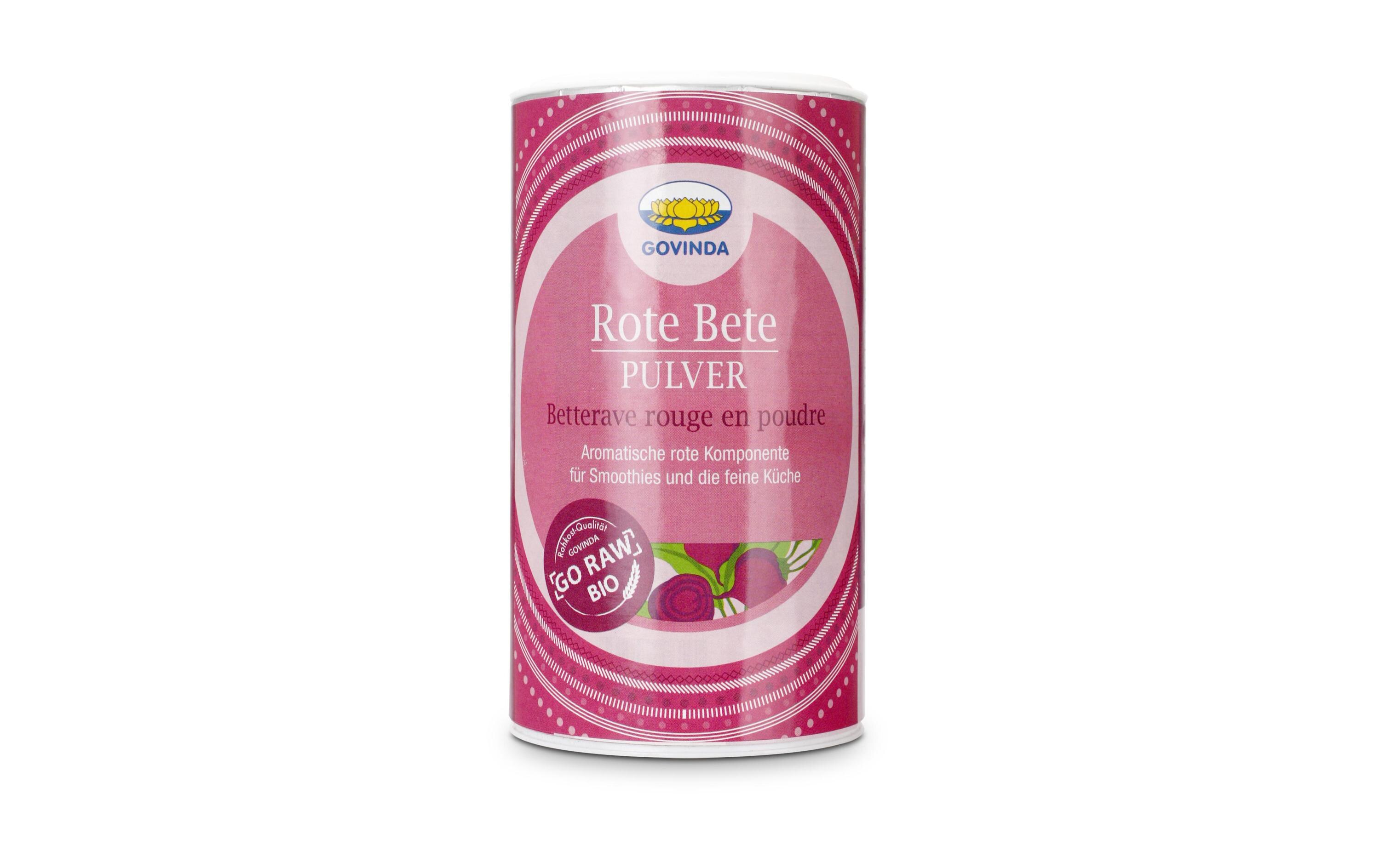 Bio Rote-Beetepulver 200 gAromatische rote Komponente für Smoothies