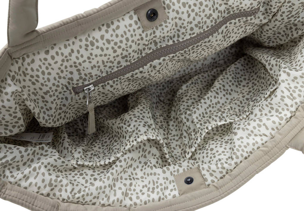 puffed bag mom luiertas - Olive Green