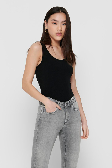 Only zwarte dames top