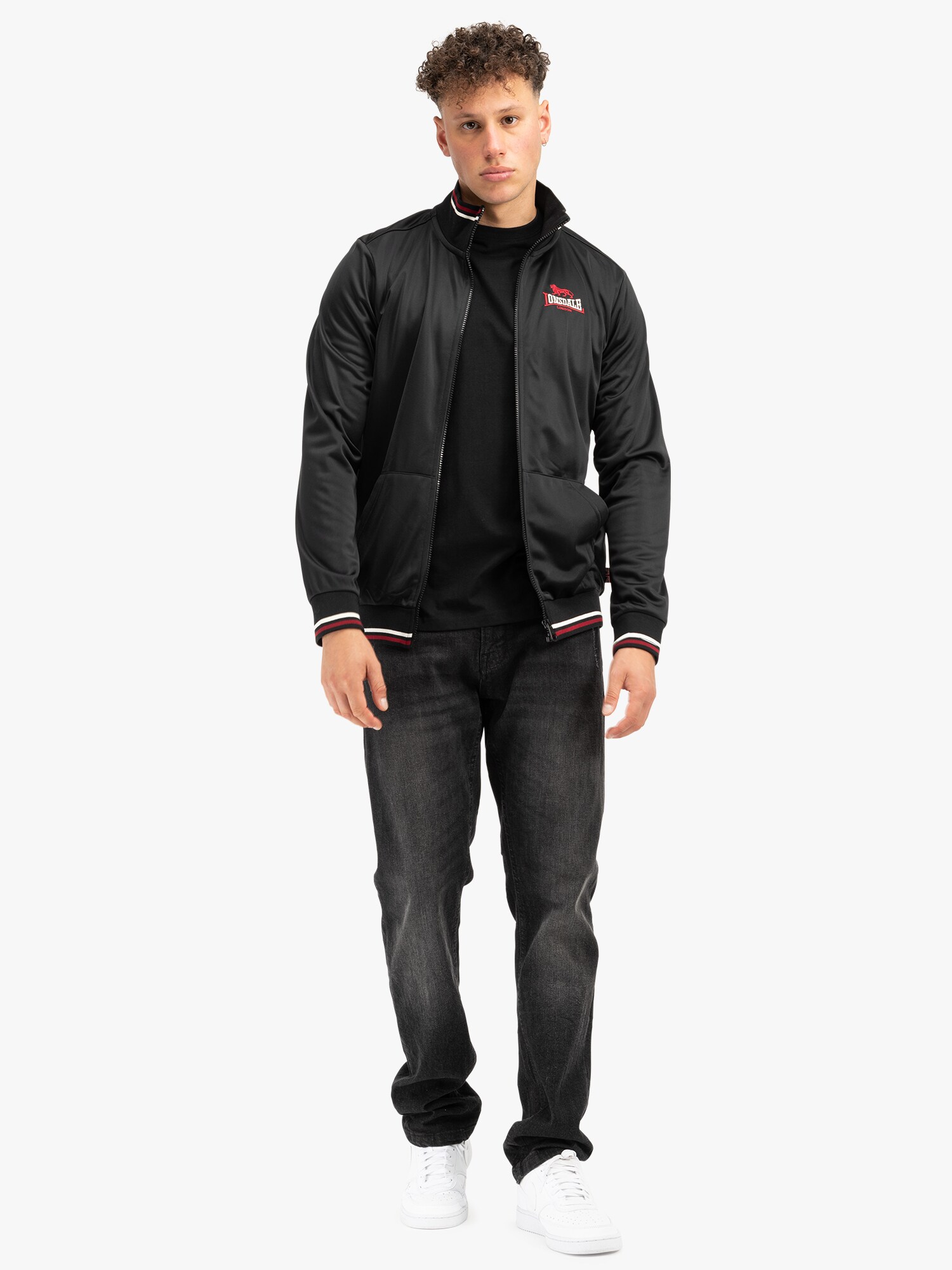 Lonsdale Herren Trainingsjacke normale Passform IRTHING