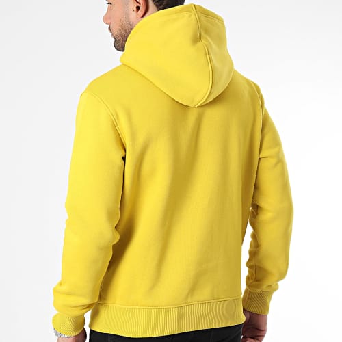 Sweat A Capuche 3749 Jaune Moutarde