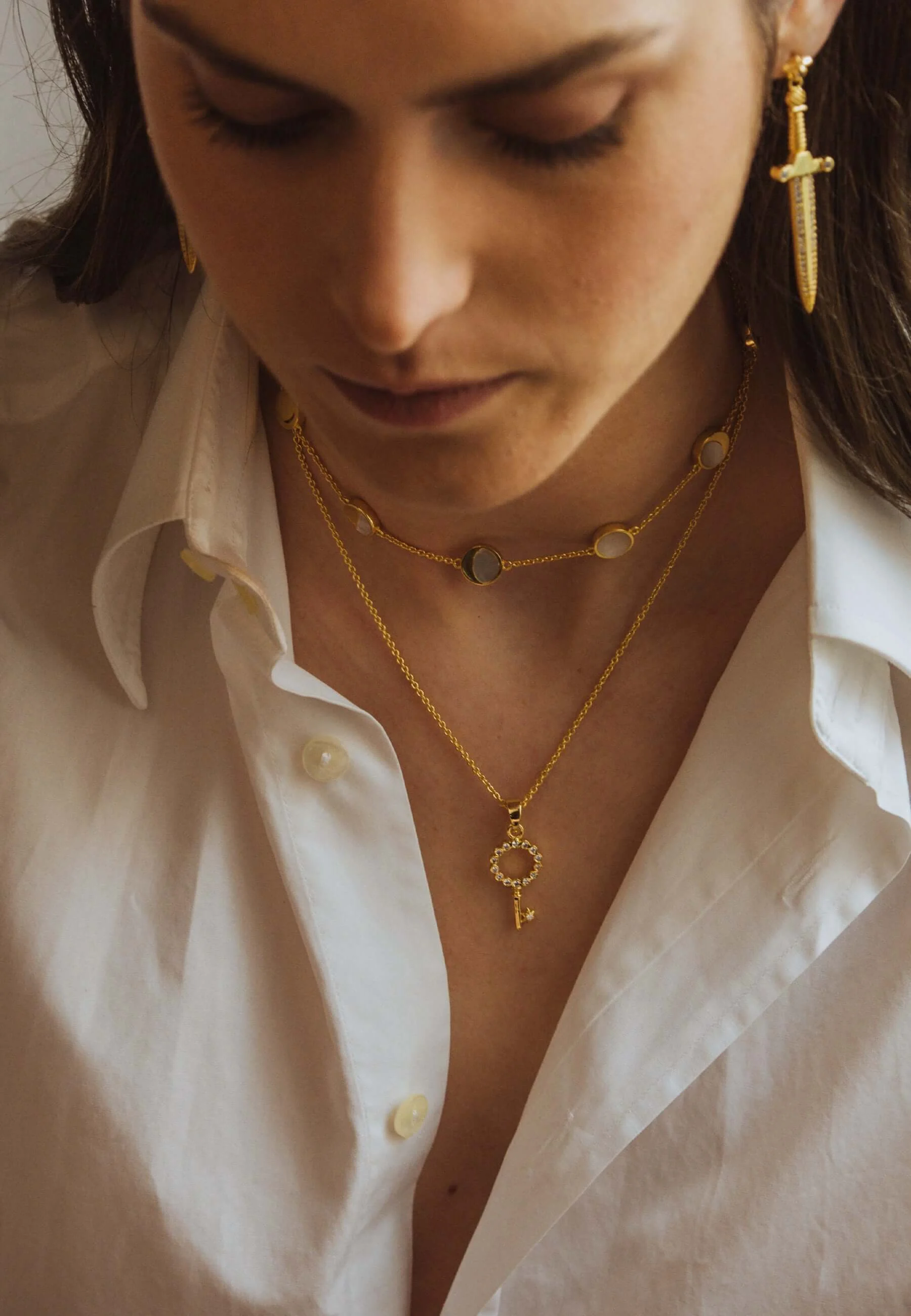 THE KEY TO UNIVERSE - Collier | Doré