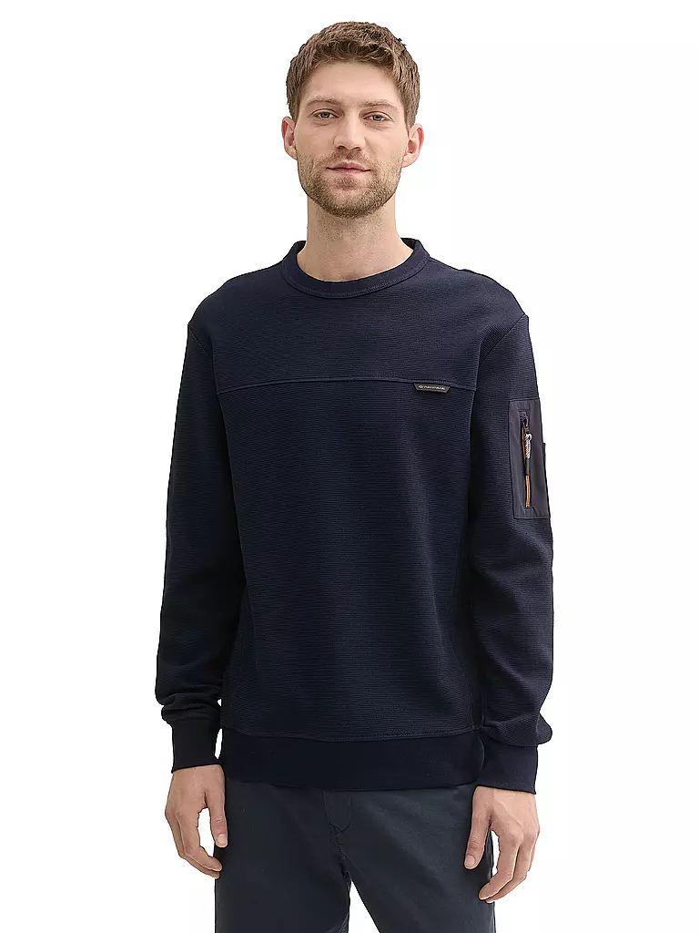 TOM TAILOR Sweater dunkelblau