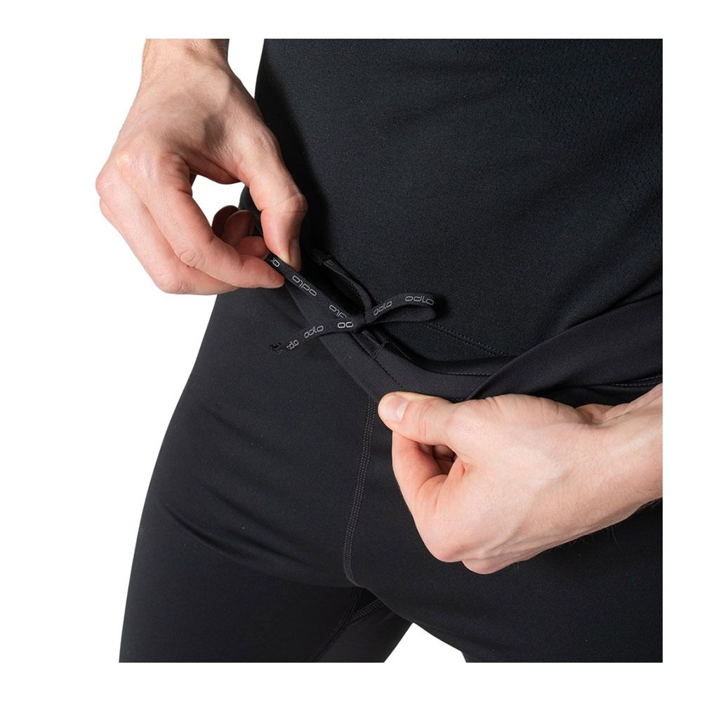 Odlo ZEROWEIGHT WARM REFLECTIVE - Collant Homme black