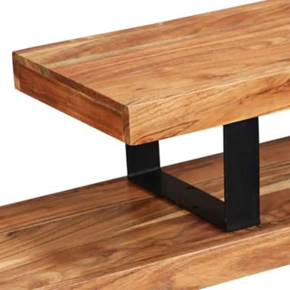 vidaXL - Tv-meubel - Bruin - Hout