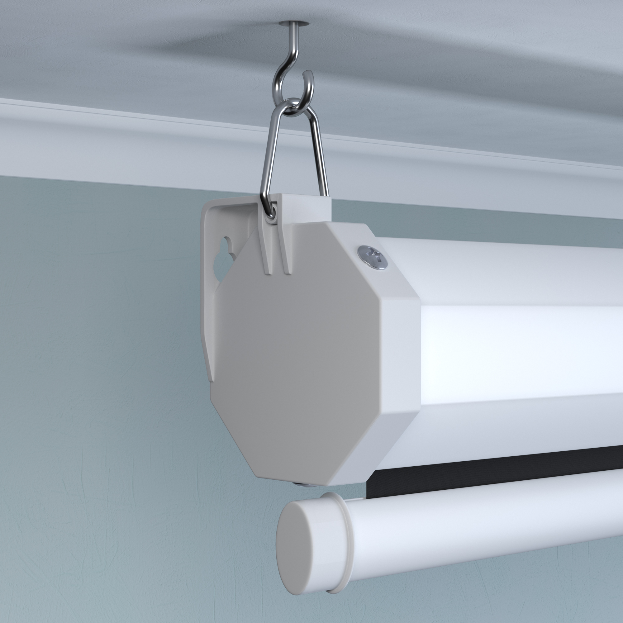 Leinwand Beamer elektrisch 200 x 200 cm