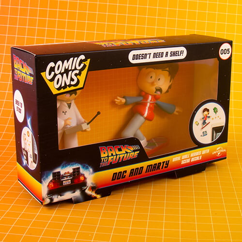 Back To The Future Figurer Og Klistermærker - Comic On's