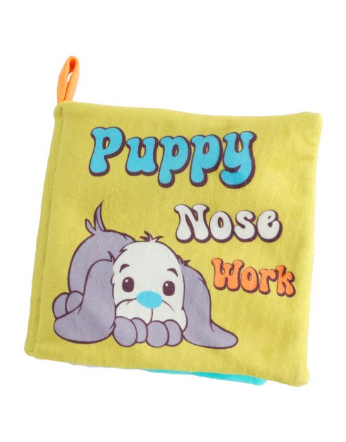 All For Paws Pups - Nose Work Book Toy - Hondenspeelgoed - Geel