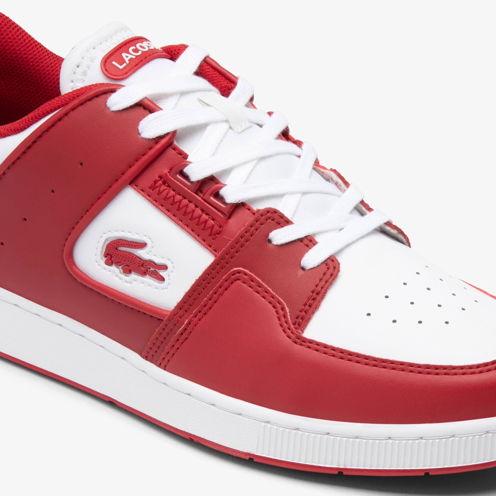 Herren-Sneakers COURT CAGE aus Leder Sneakers - Rot - Lacoste - Herren