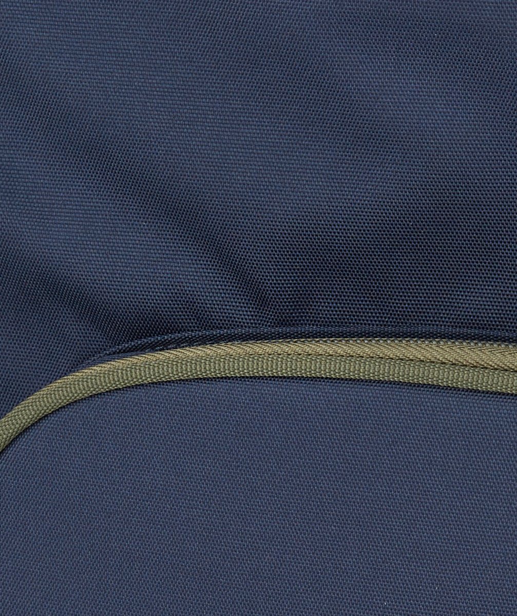 TANN'SLE CARTABLE BLEU MARINE ET KAKI AVEC PATCHS