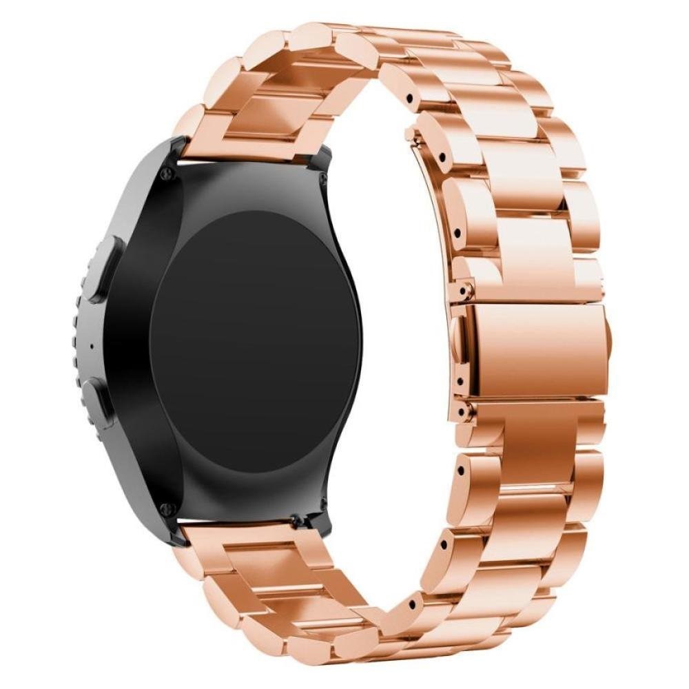 Samsung Galaxy Watch 42mm / Watch Active 2 / Watch Active / Gear Sport Edelstahl Ersatz Armband - Roségold