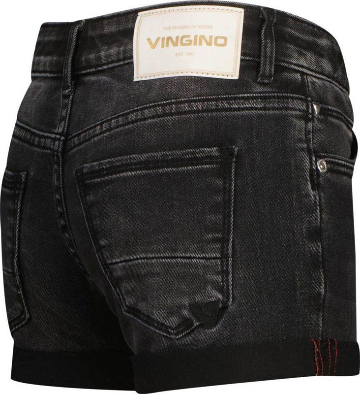 Vingino - Damara - Korte Broek - Washed Black - Regular Pasvorm