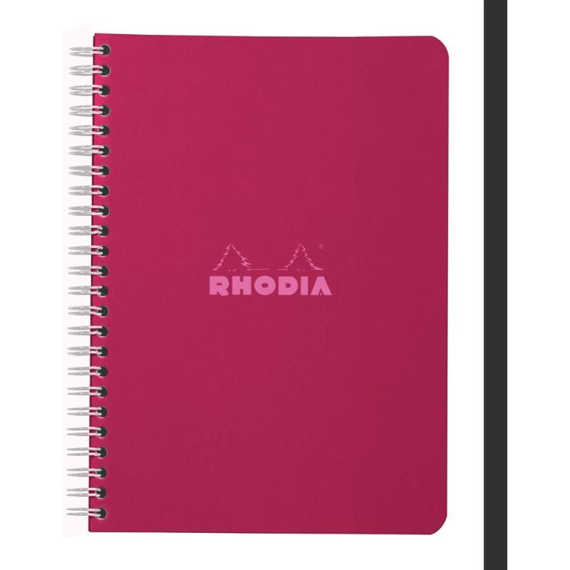 Carnet reliure intégrale Couleurs Prune 14,8 x 21 cm - Prune