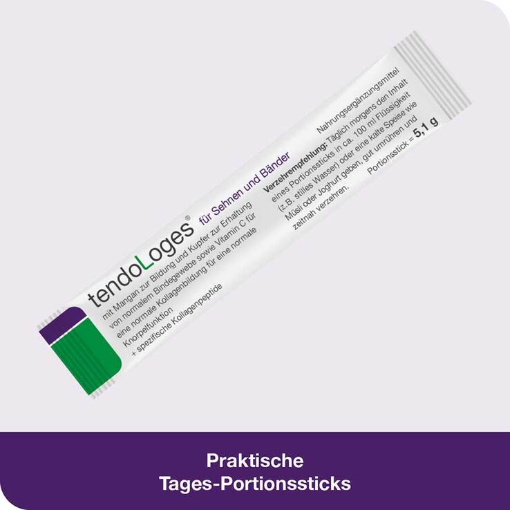 Tendologes für Sehnen und Bänder Portionssticks, 45 St