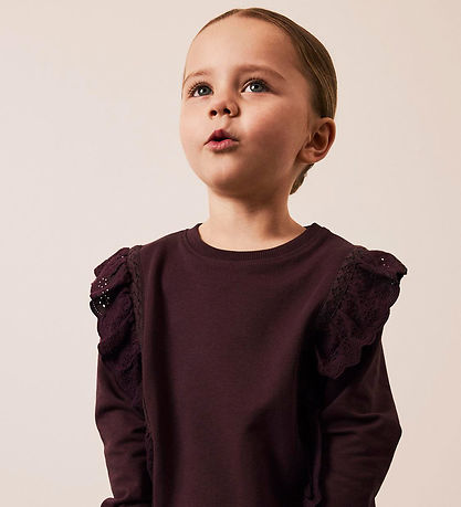 Name It Sweatshirt - NmfLuva - Plum Perfect